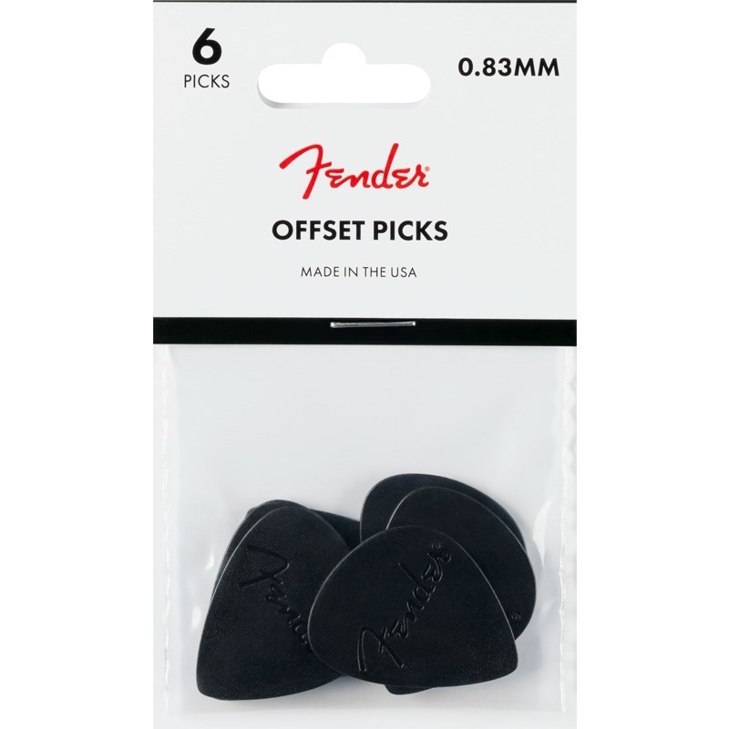 Fender USA OFFSET PICK BLACK (6pcs) (#1989999103) |イケベ楽器店オンラインストア Fender USA OFFSET PICK BLACK (6pcs) (#1989999103) |イケベ楽器店オンラインストア