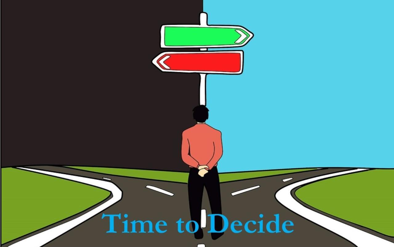 Time to Decide - A Reflection on a Question from Elijah - Community in ...