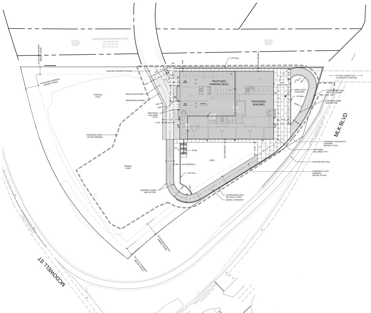 Site plan for Exploris Charter School Site plan for Exploris Charter School