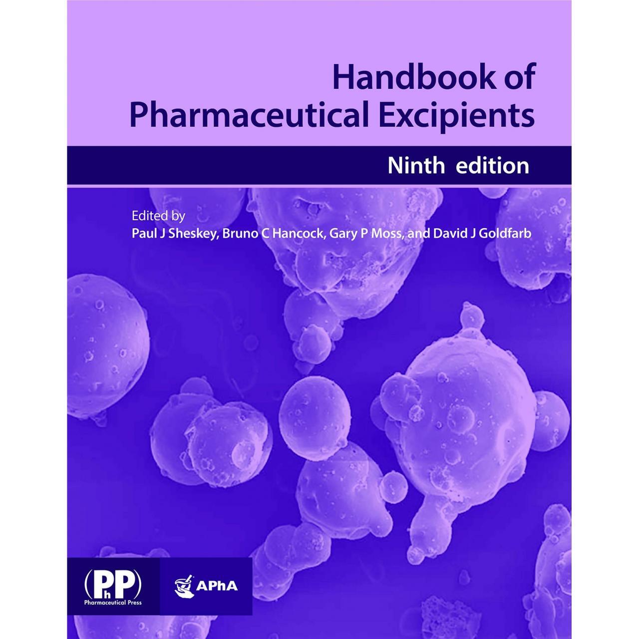Handbook of Pharmaceutical Excipients 9ª edição 2020 Handbook of Pharmaceutical Excipients 9ª edição 2020